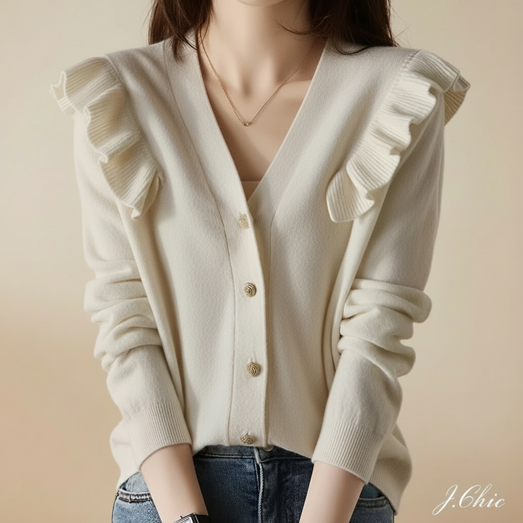 Cardigan in lana