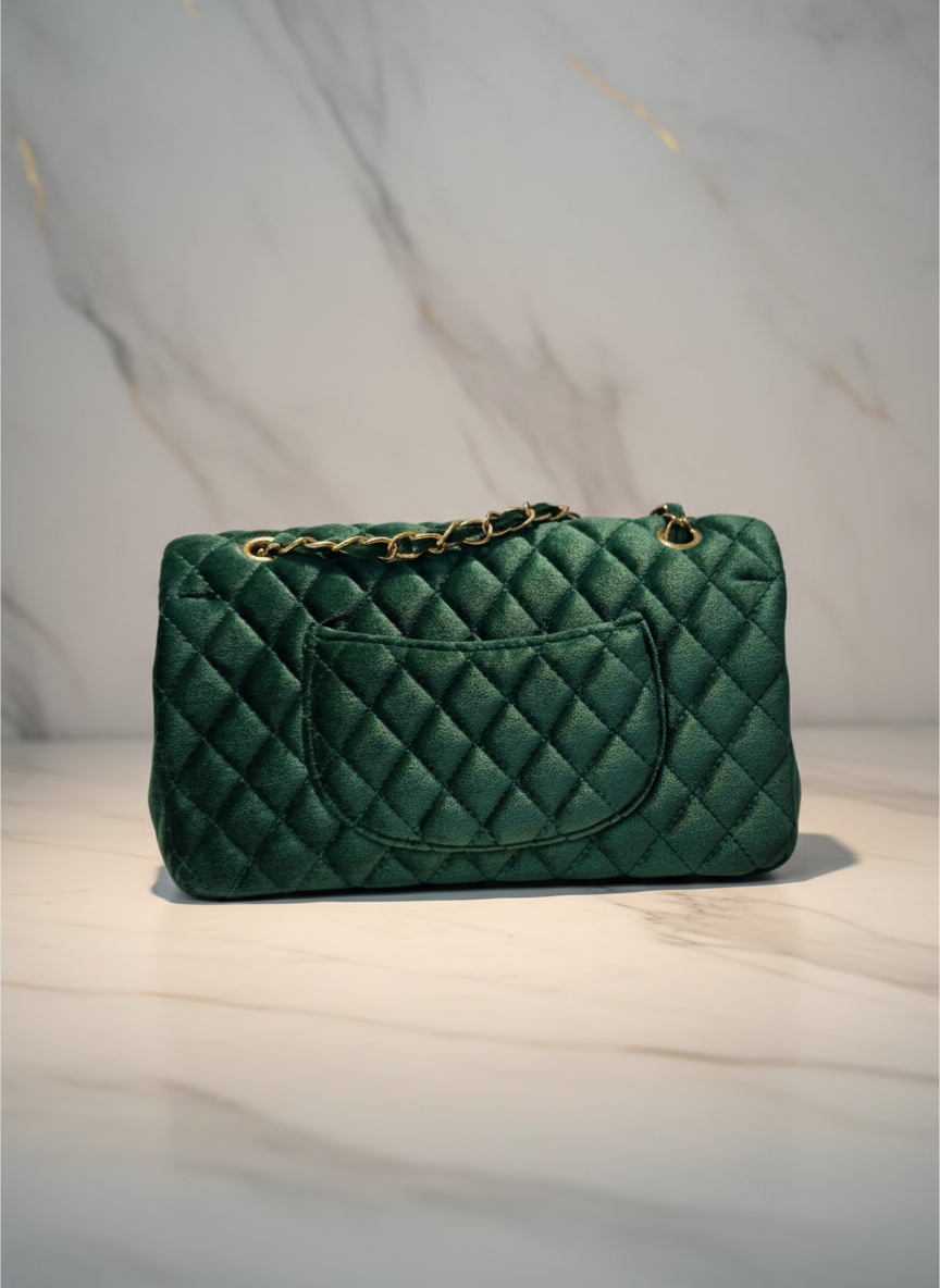 Borsa in velluto modello Chanel
