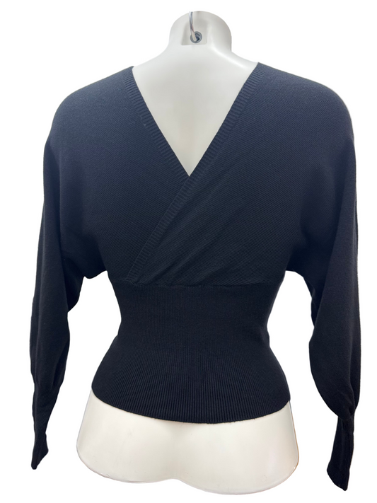 Maglia in viscosa a incrocio