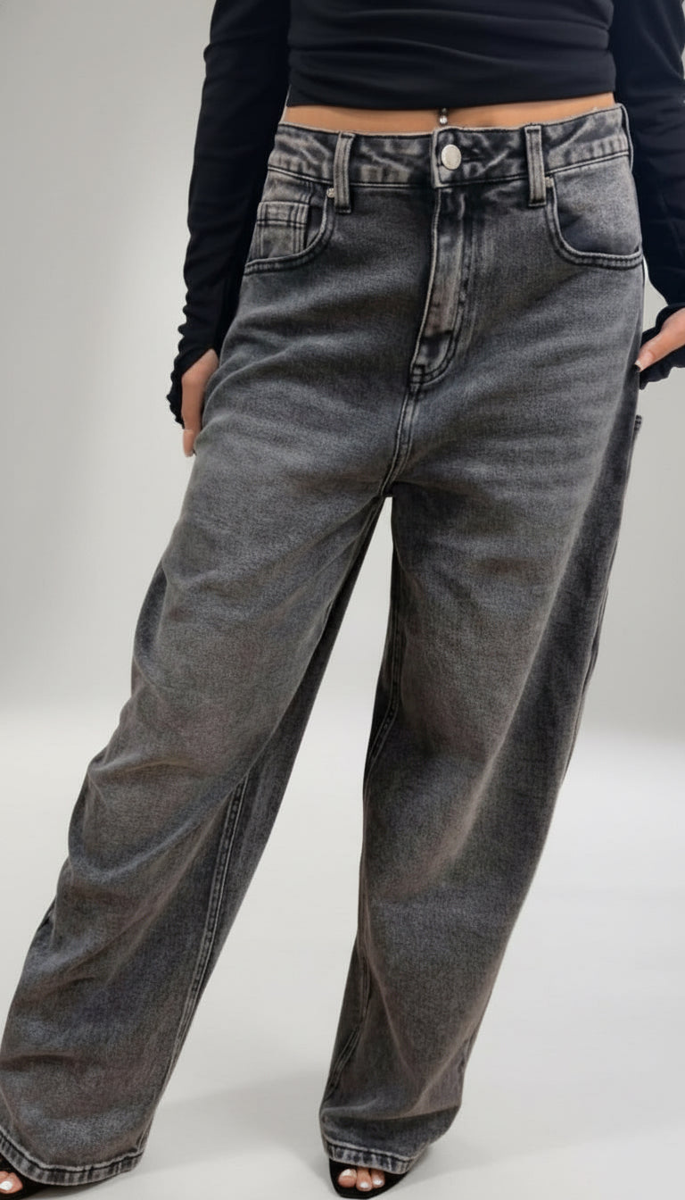 Jeans cargo con tasconi