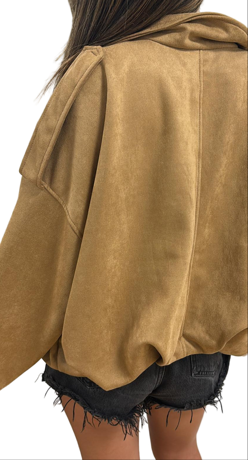 Giubbotto in eco renna modello Zara