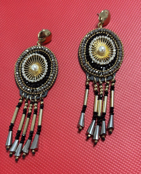 Orecchini con strass