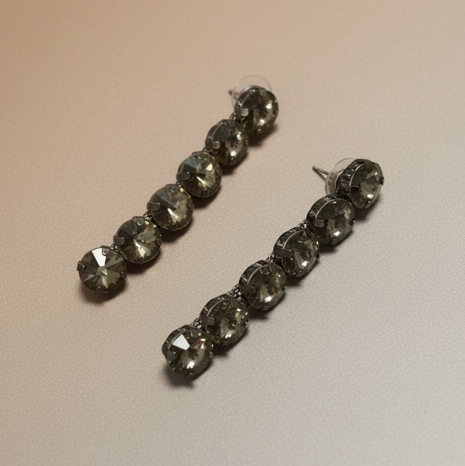 Orecchini con strass