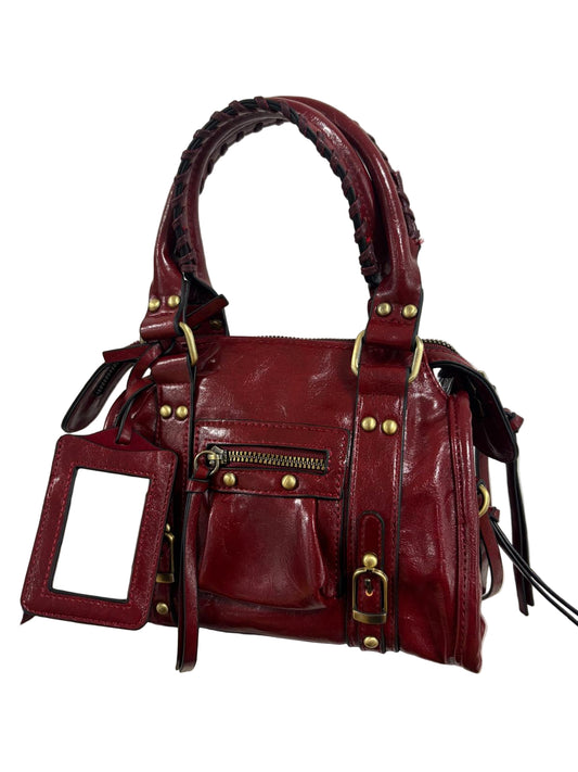 Bag in ecopelle lucida piccola modello balenciaga