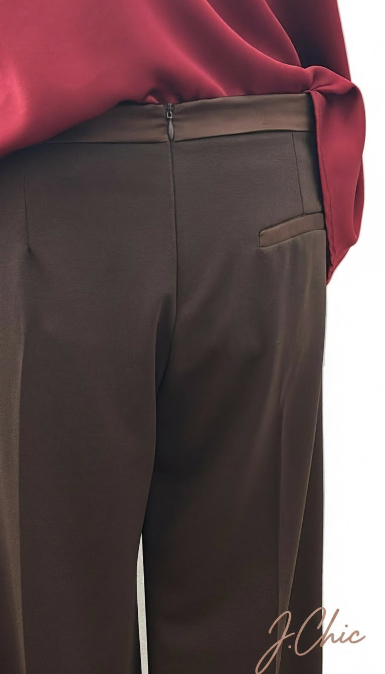Pantalone a zampa morbida
