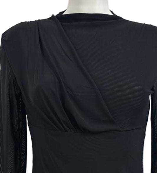 Maglia in tulle elasticizzata