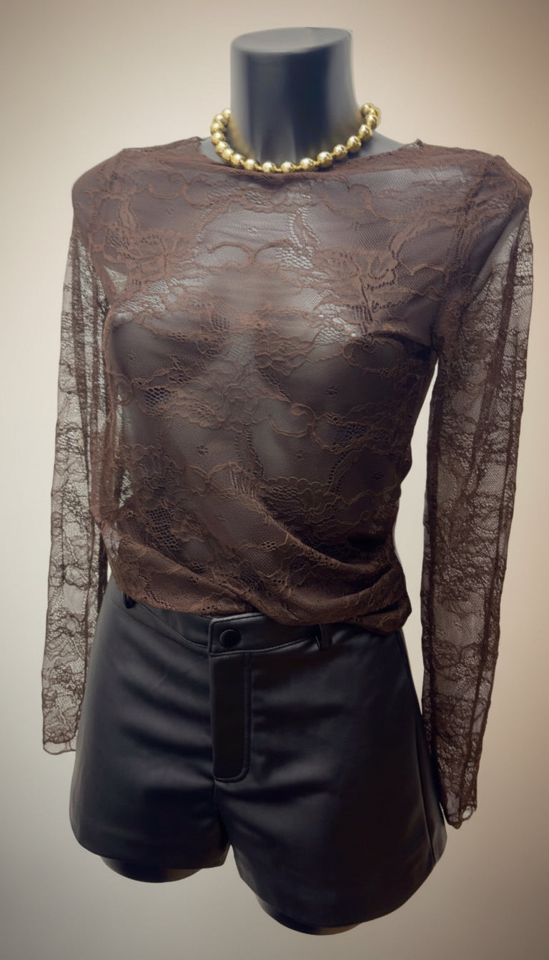 Maglia in pizzo