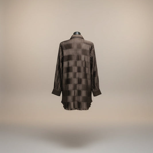 Camicia plissettata