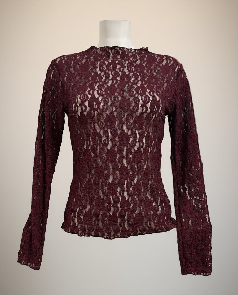 Maglia in pizzo