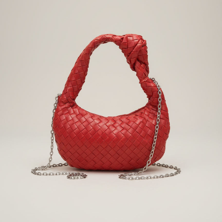 Bag rossa modello Bottega Veneta
