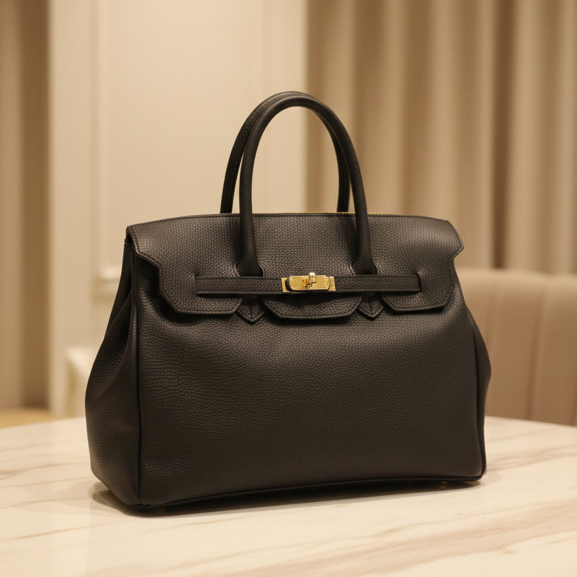 Bag grande in vera pelle