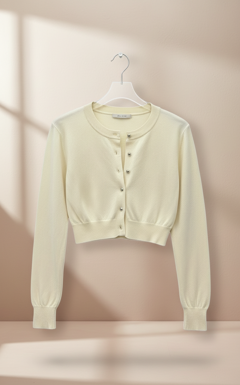 Cardigan crop