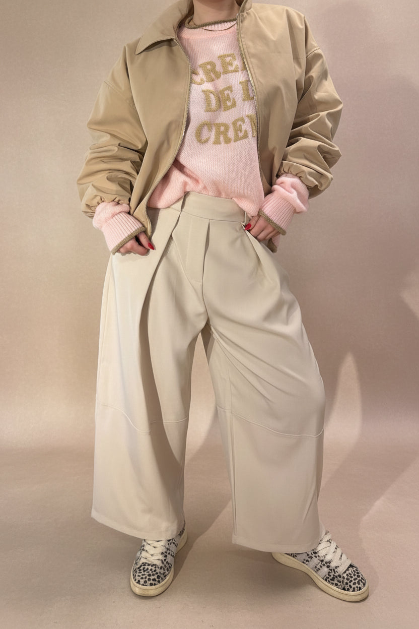 Pantalone Balloon con cintura