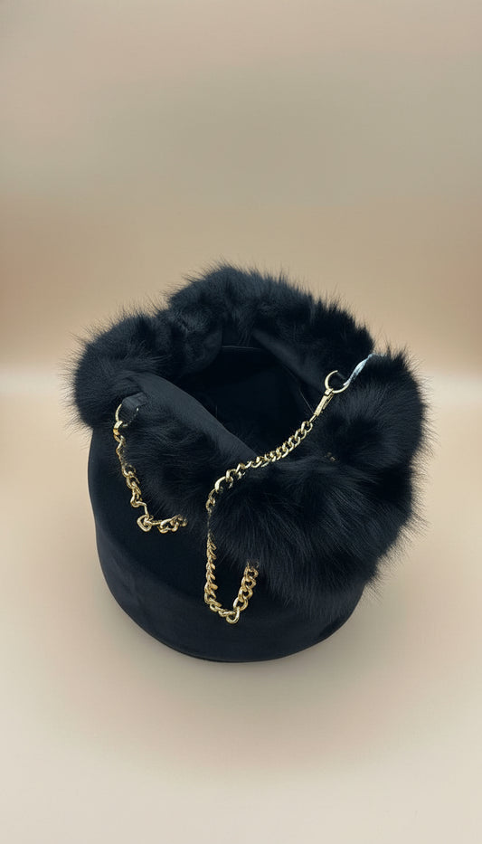 Bag ecopelliccia con tracolla