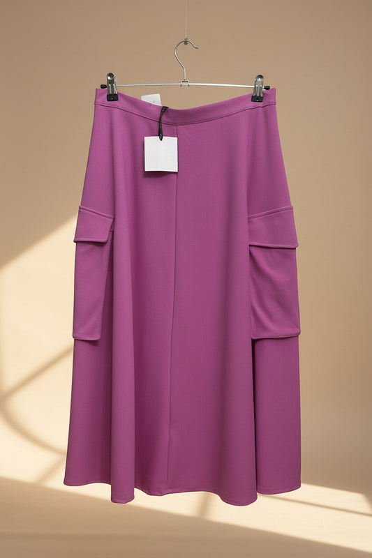 Gonna Lumina con tasche laterali