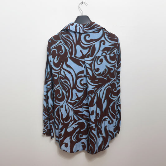 Camicia in viscosa e cotone