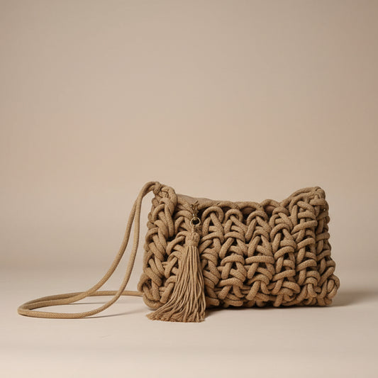 Bag in corda intrecciata