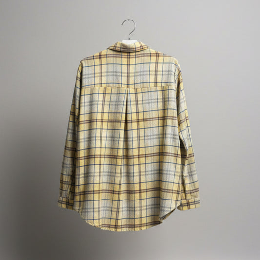 Camicia a scacchi in flanella