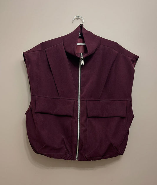 Gilet smanicato modello bomber