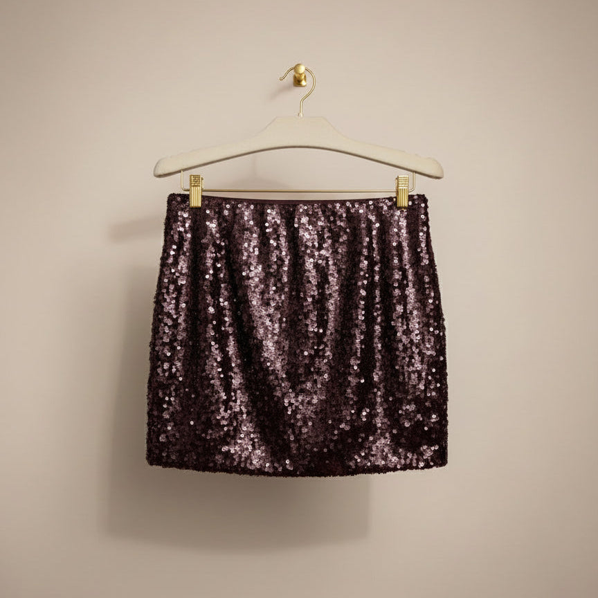 Minigonna paillettes