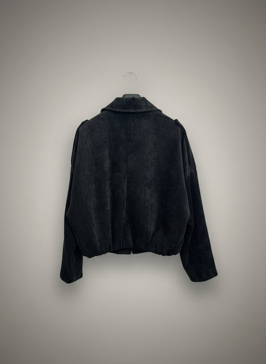 Giubbotto in velluto modello Zara