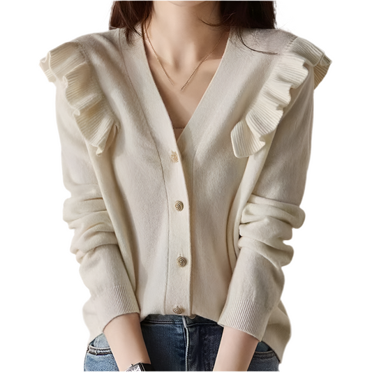 Cardigan in lana