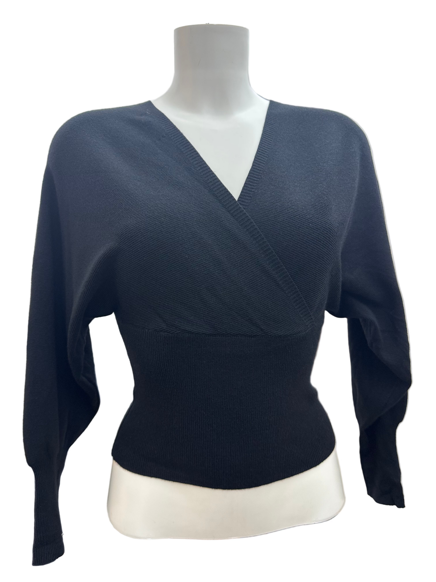 Maglia in viscosa a incrocio