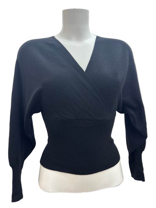 Maglia in viscosa a incrocio
