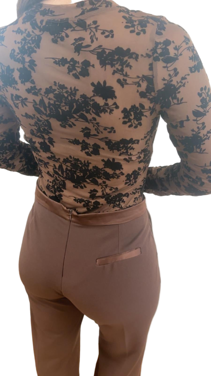 Completo Giacca e Pantalone elasticizzato con profili in raso