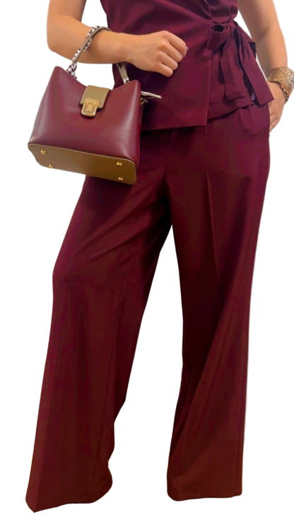 Completo Gilet & Pantalone palazzo