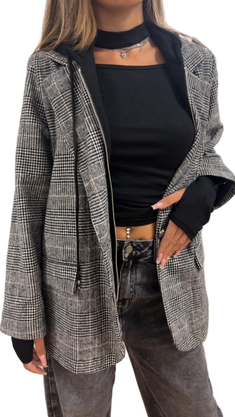Maglia in cotone elasticizzata