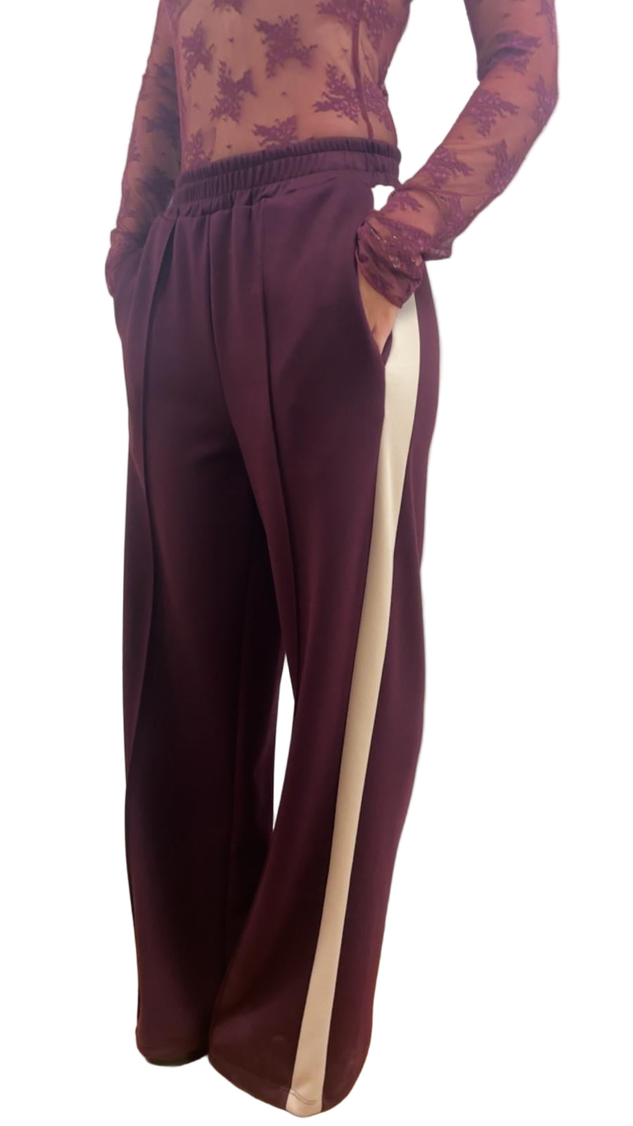 Pantalone palazzo in viscosa
