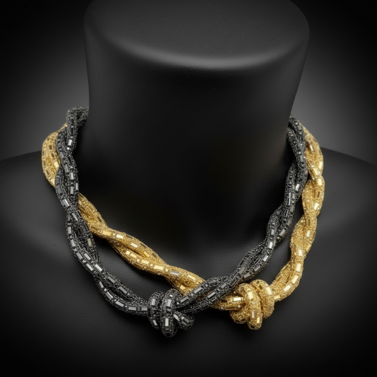 Collana in paillettes