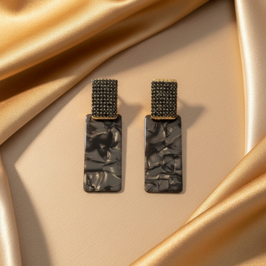 Orecchini con strass