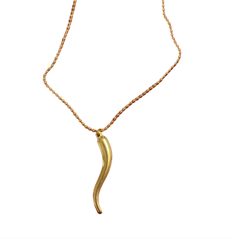 Collana con corno