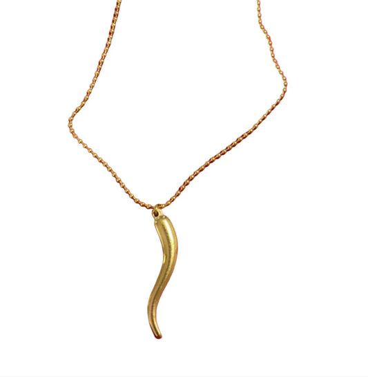 Collana con corno