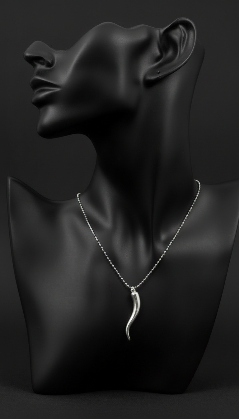 Collana con corno