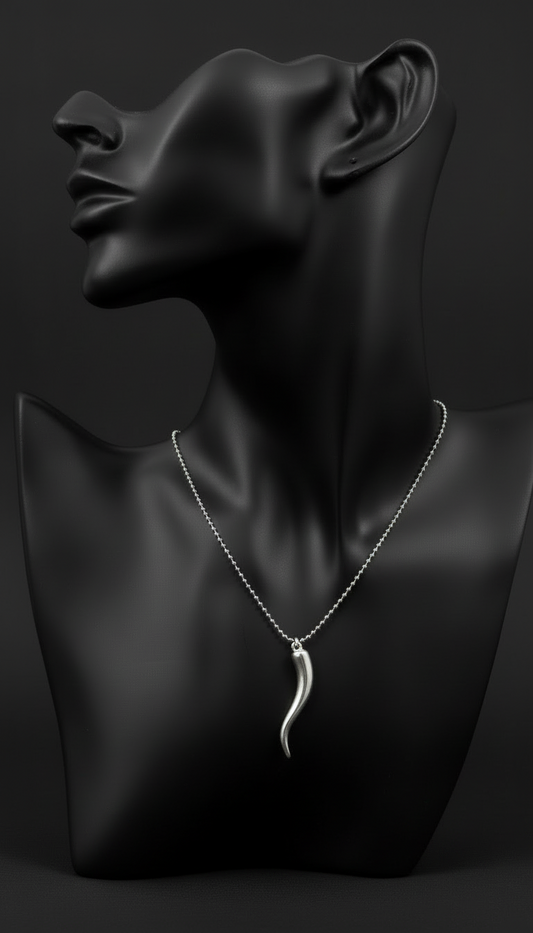 Collana con corno