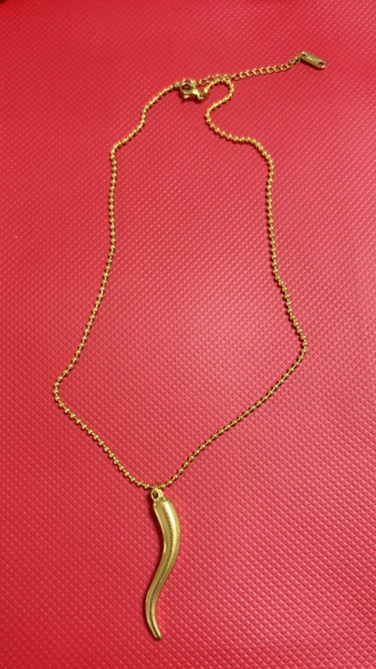 Collana con corno