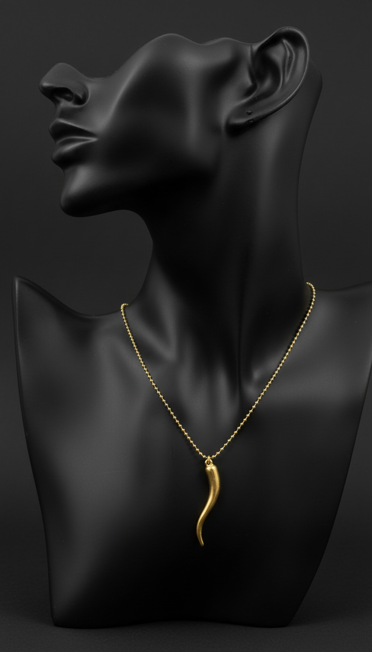 Collana con corno