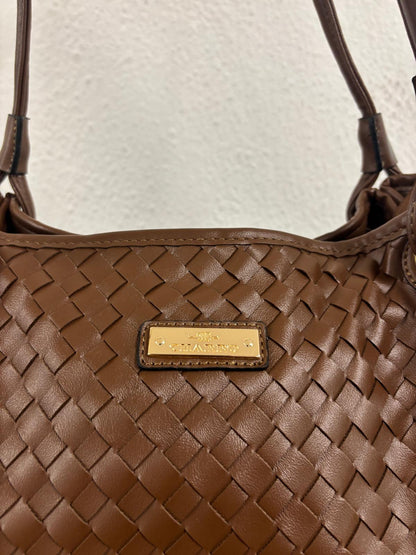Bag Charro ecopelle lavorazione intreccio.