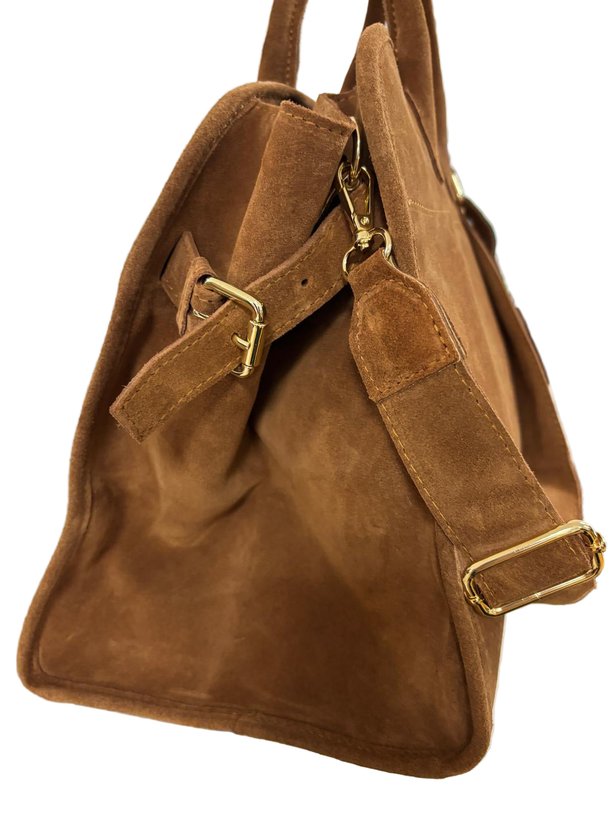 Bag grande in vera pelle
