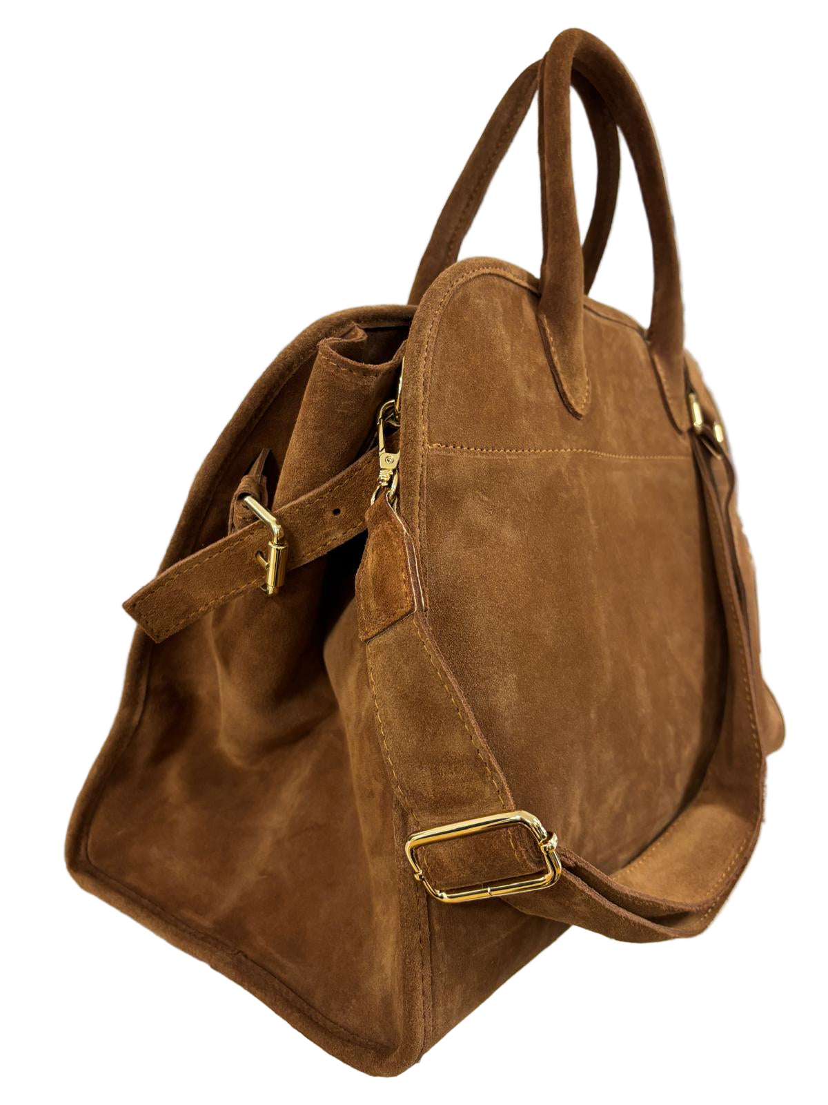 Bag grande in vera pelle
