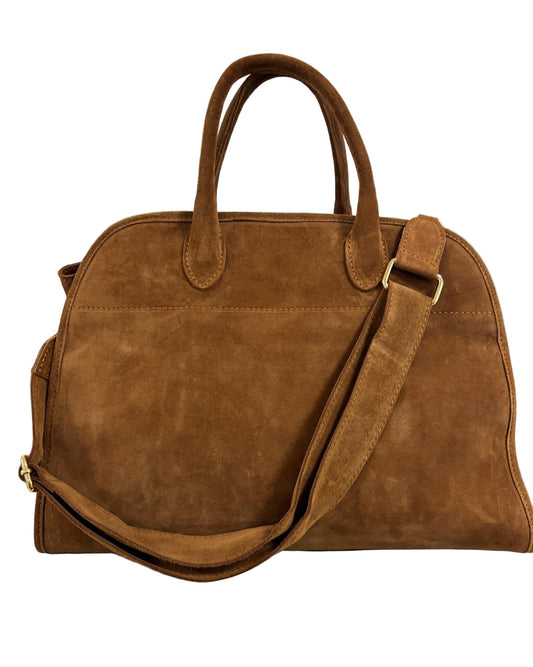 Bag grande in vera pelle