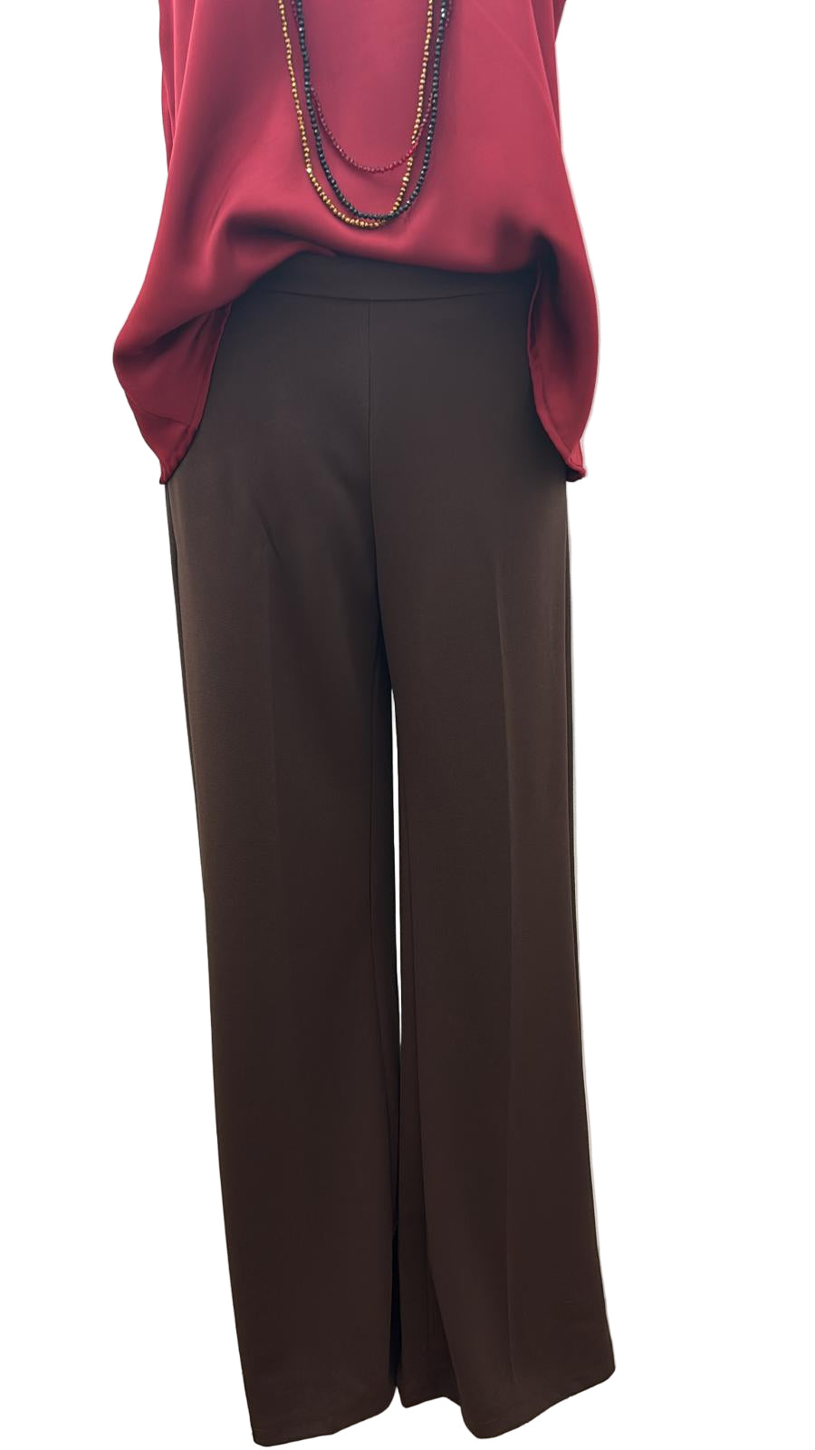 Completo Giacca doppiopetto e Pantalone elasticizzati con dettagli in raso