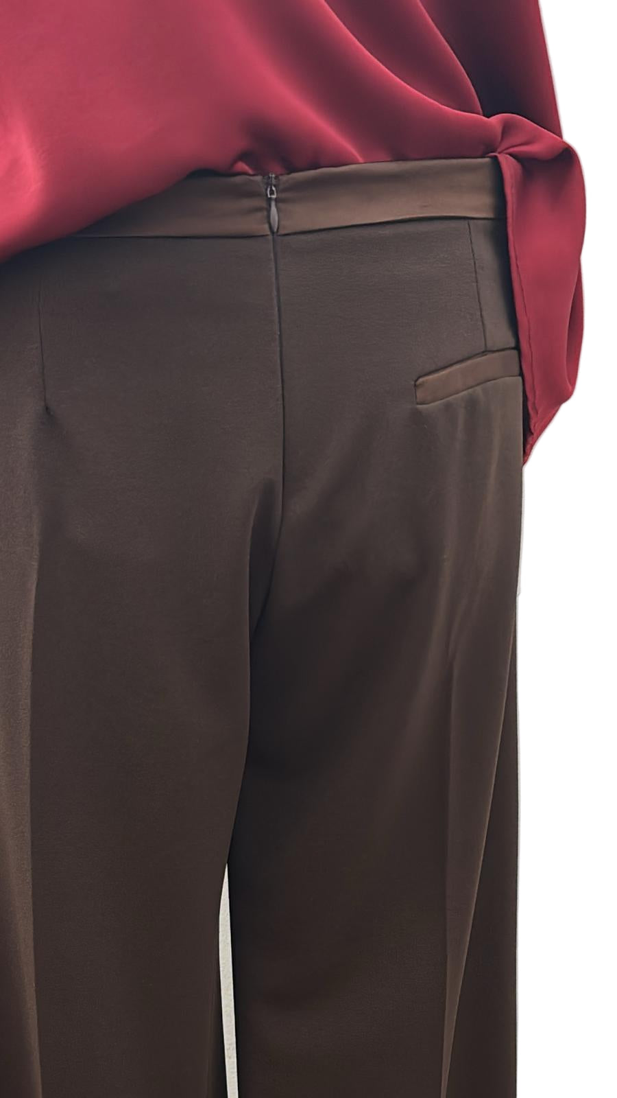 Completo Giacca doppiopetto e Pantalone elasticizzati con dettagli in raso