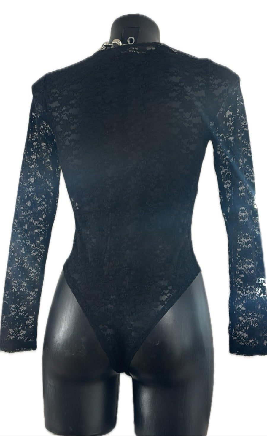 Body in pizzo elasticizzato