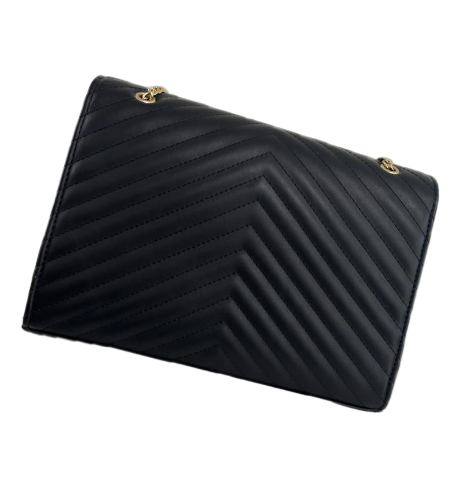 Bag eco pelle modello YSL nera