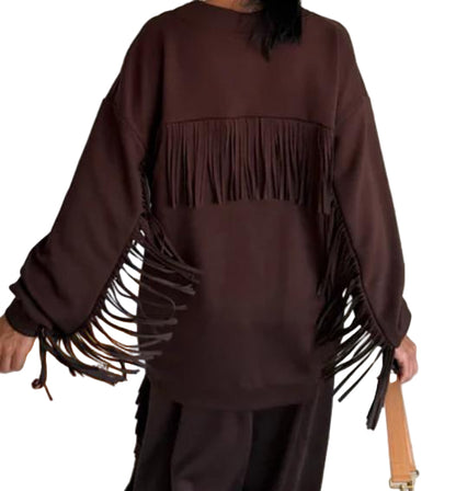 Cardigan con frange
