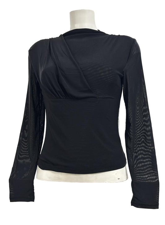 Maglia in tulle elasticizzata